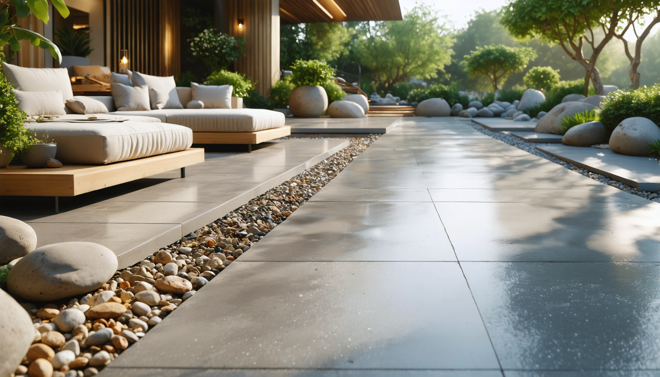 apprenez tout sur le béton désactivé grâce à notre guide ultime : avantages, conseils de pose, entretien et astuces pour obtenir une finition impeccable sur vos extérieurs !