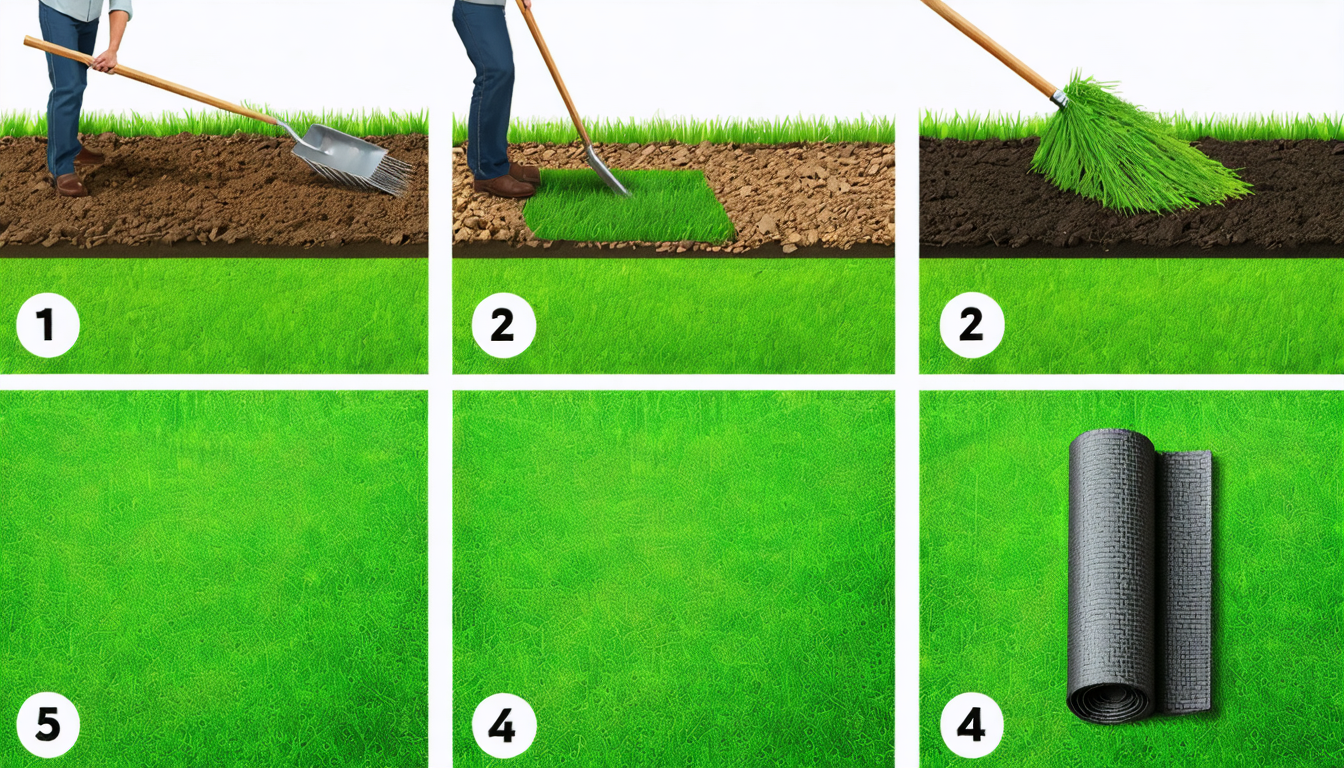 découvrez notre guide complet étape par étape pour bien préparer votre sol avant la pose de gazon synthétique. conseils pratiques, outils nécessaires et astuces pour un résultat professionnel garanti.