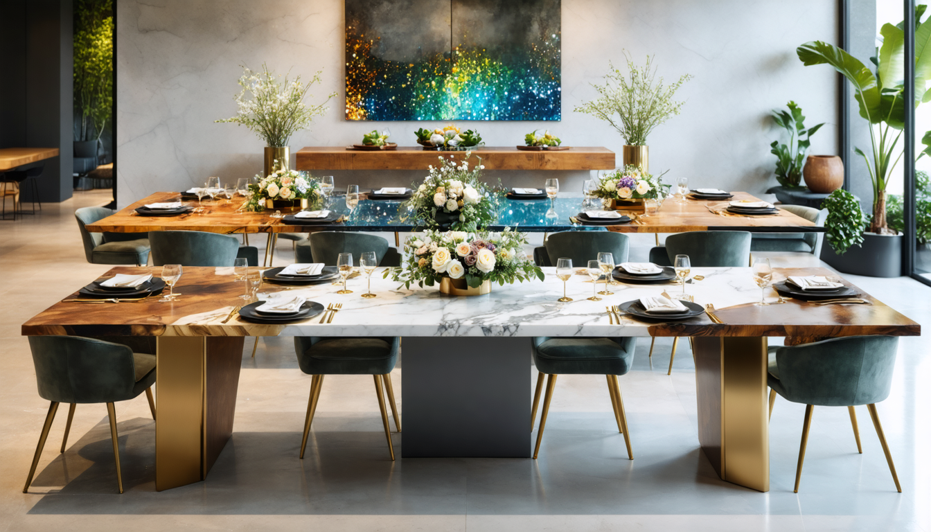 découvrez notre sélection des 5 meilleures tables à manger de l'année et explorez les tendances à adopter pour sublimer votre salle à manger. styles, matériaux et inspirations à ne pas manquer !