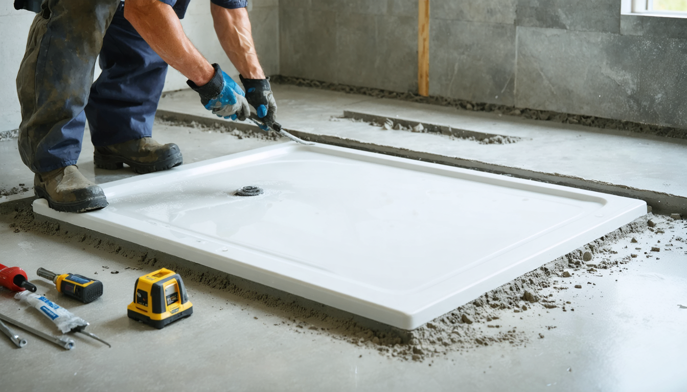 Installer un receveur de douche sur béton guide facile — free download