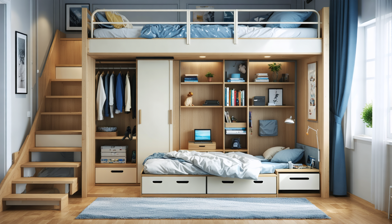 découvrez des astuces ingénieuses pour maximiser l'espace et organiser efficacement une petite chambre, alliant praticité et style pour un intérieur optimisé.