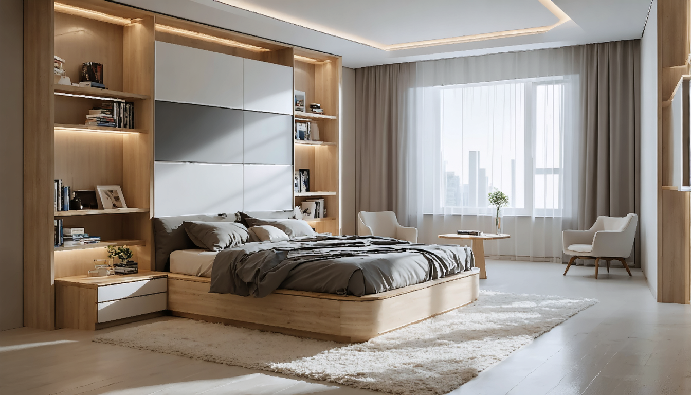 découvrez des astuces pratiques pour optimiser l'aménagement de votre petite chambre et favoriser un sommeil réparateur grâce à un espace bien organisé et apaisant.