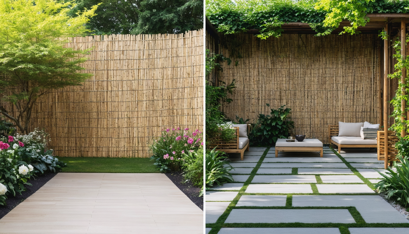 découvrez comment choisir entre une canisse naturelle ou synthétique pour votre jardin, alliant esthétique, durabilité et praticité selon vos besoins.