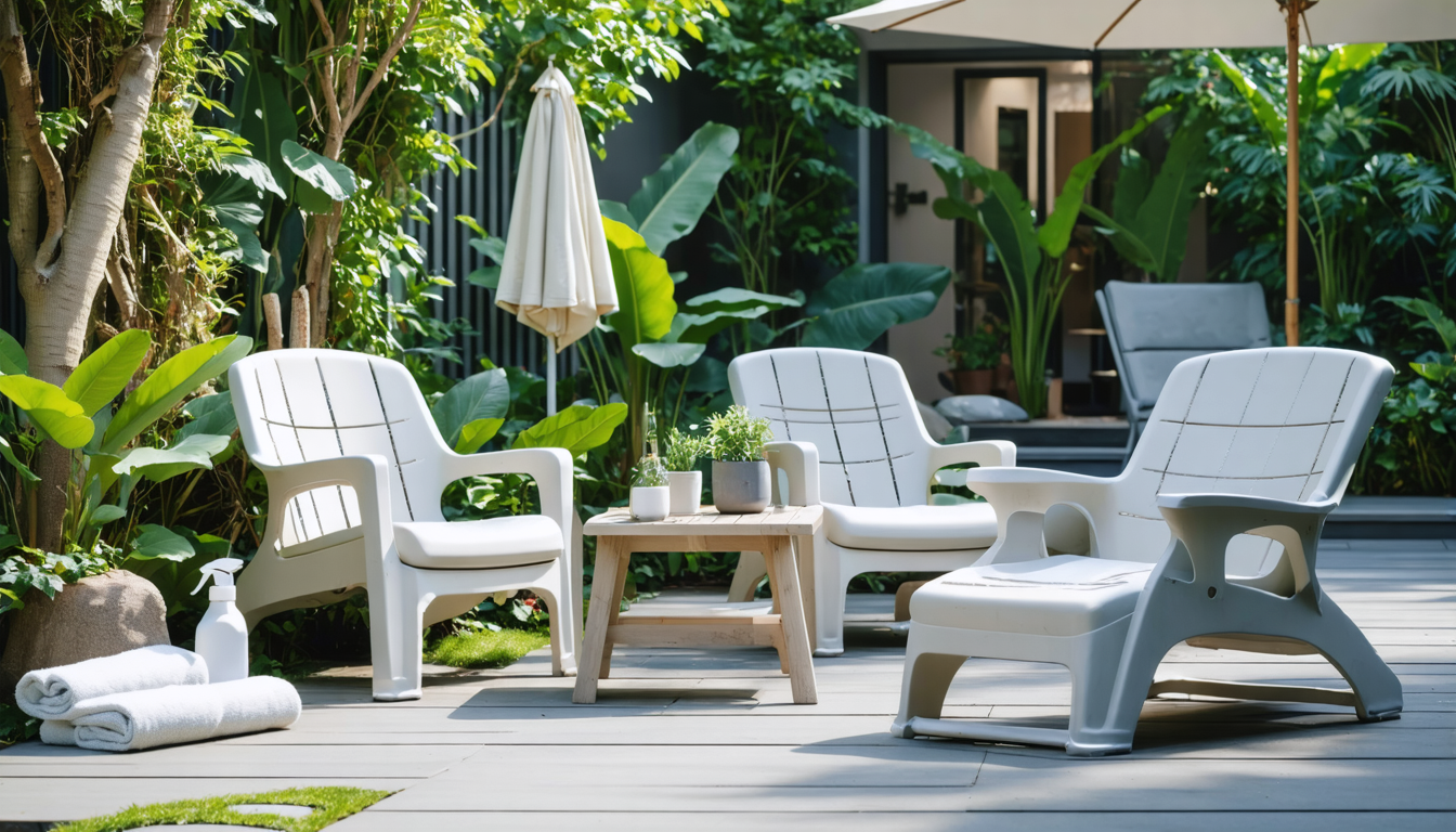 découvrez nos astuces indispensables pour prolonger la durabilité de votre mobilier de jardin en plastique et profiter longtemps de votre espace extérieur.