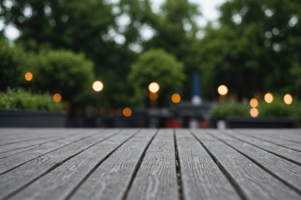 Comment redonner tout son éclat à une terrasse en bois gris et noirci ?