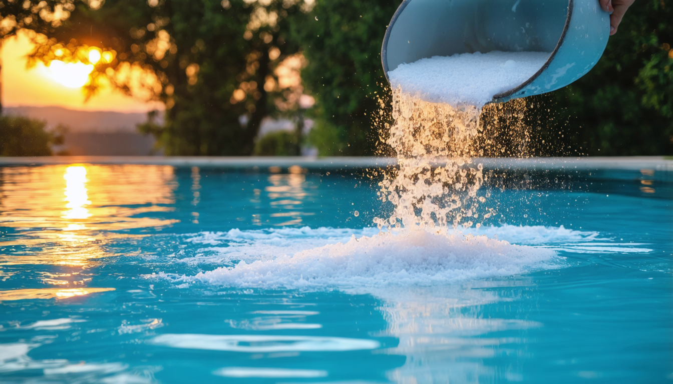 découvrez notre guide pratique pour traiter efficacement une eau de piscine verte ou trouble grâce au traitement au chlore choc. apprenez les étapes clés pour retrouver une eau claire et saine rapidement.
