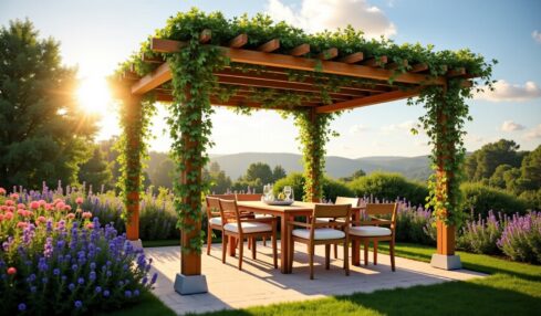 4 astuces pour une pergola chic et durable en extérieur