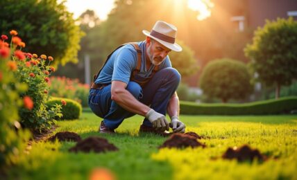 Stratégies éprouvées pour débarrasser votre jardin des taupes