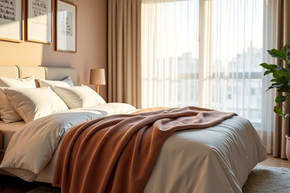 Optimiser l'aménagement d'une petite chambre pour un sommeil réparateur