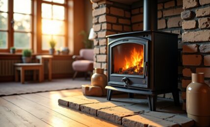 Poêle à bois : guide complet des distances de sécurité et des normes d'installation à suivre