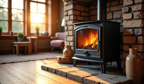 Poêle à bois : guide complet des distances de sécurité et des normes d'installation à suivre