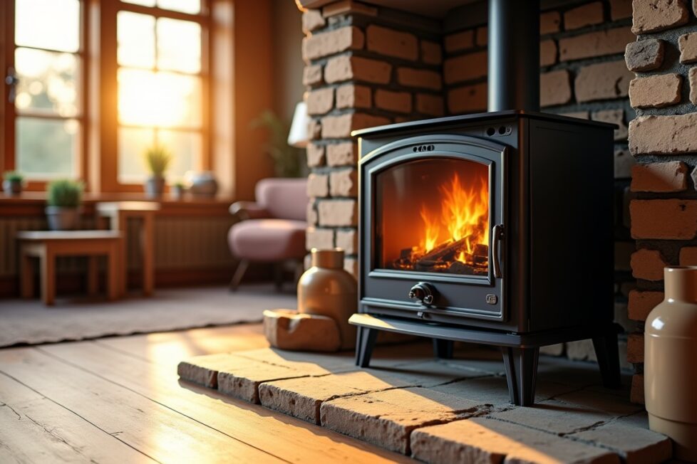 Poêle à bois : guide complet des distances de sécurité et des normes d'installation à suivre