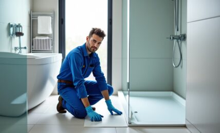 Garantir l'étanchéité sous un receveur de douche : méthodes essentielles et matériaux recommandés