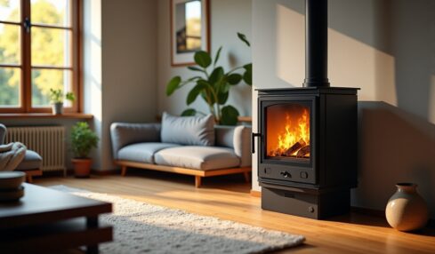 Poêle à bois : alliez efficacité thermique et élégance design pour votre intérieur