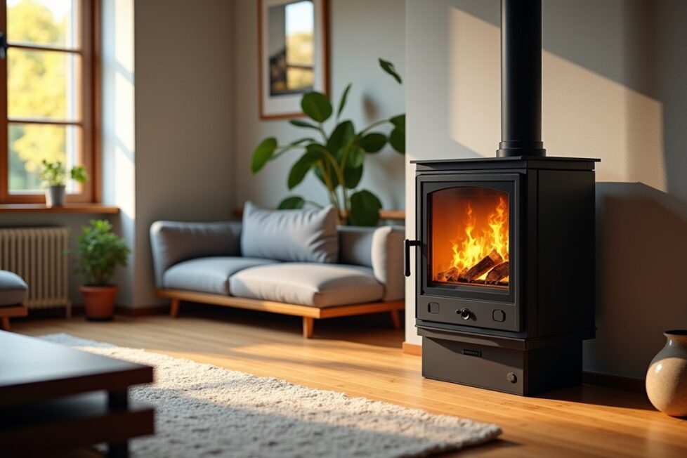 Poêle à bois : alliez efficacité thermique et élégance design pour votre intérieur