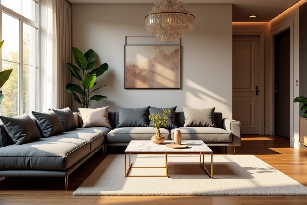 Un intérieur luxueux : astuces et matériaux à moindre coût