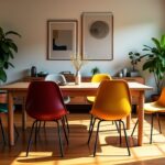 Chaises hétéroclites dans votre salle à manger : l'art du mélange et de l'harmonie