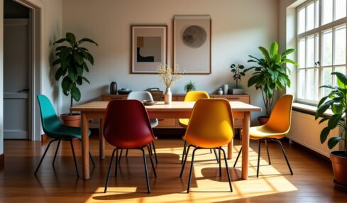 Chaises hétéroclites dans votre salle à manger : l'art du mélange et de l'harmonie
