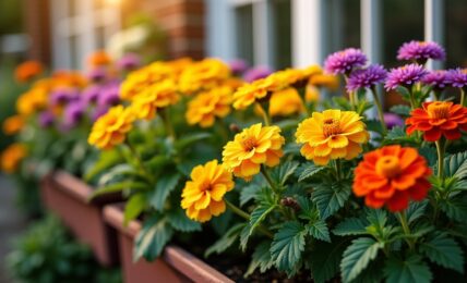 Les meilleures fleurs à embellir vos jardinières en septembre