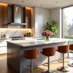 Aménager un îlot central de cuisine : de la conception à la réalisation avec un plan de travail sur mesure