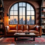 Idées pour une déco de salon industriel : créer un espace chaleureux et moderne avec des touches vintage