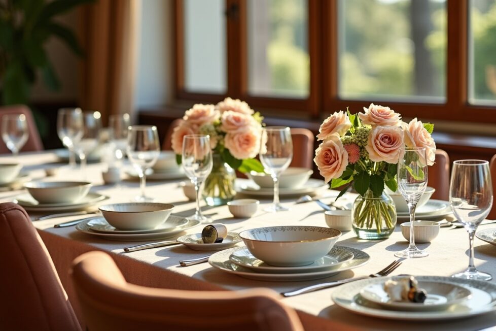 Idées créatives pour une table élégante : astuces simples pour un décor raffiné et accueillant