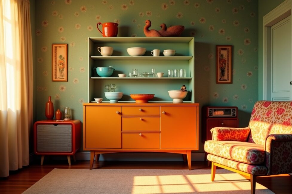 Les buffets et meubles Mado des années 1950 : inspirations vintage et conseils pour une déco rétro