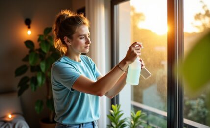 Nettoyez vos vitres avec des solutions maison : astuces pratiques et ingrédients naturels pour un résultat impeccable