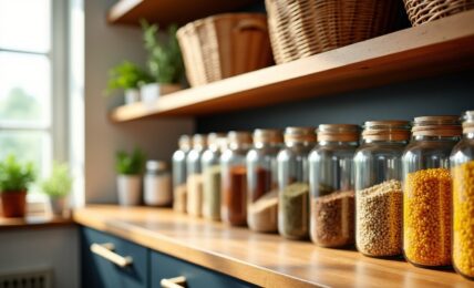 Améliorez votre organisation quotidienne : adoptez un garde-manger pour une vie plus sereine et efficace