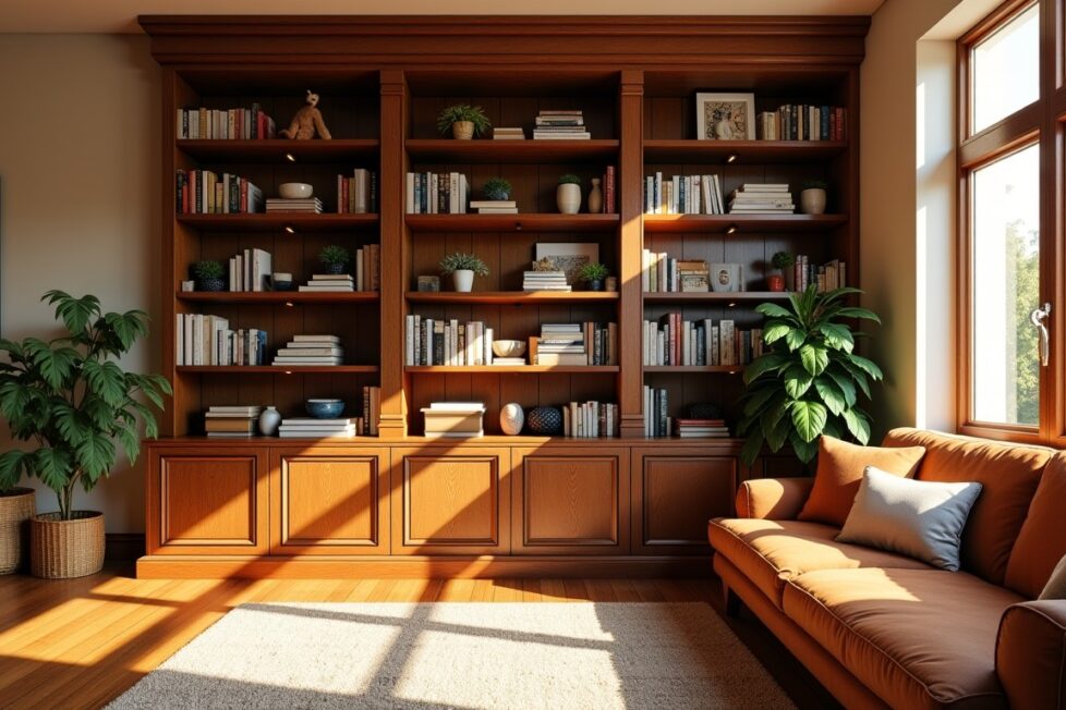 Aménagez votre espace de vie : une bibliothèque sur mesure pour une touche personnelle et unique