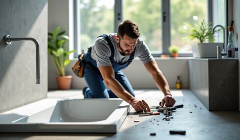 Guide pratique : Installer un receveur de douche sur une dalle béton sans difficulté