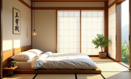 Idées de décoration pour une chambre japonaise : créer une atmosphère zen et apaisante en juin 2024