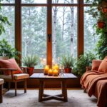 Créer un jardin d'hiver chaleureux et accueillant : idées et conseils pour un espace cocooning en décembre
