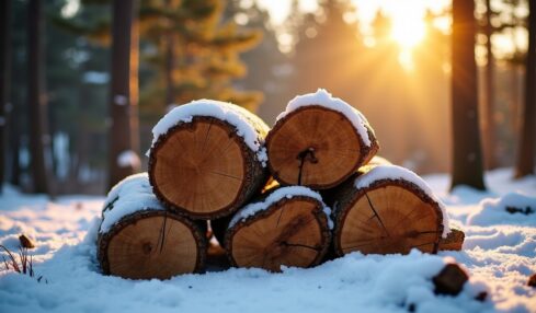 Le bois de chauffage : une source d'énergie écologique pour un hiver responsable