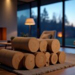Bûches compressées : la nouvelle ère du bois de chauffage réinventée