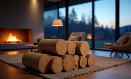 Bûches compressées : la nouvelle ère du bois de chauffage réinventée