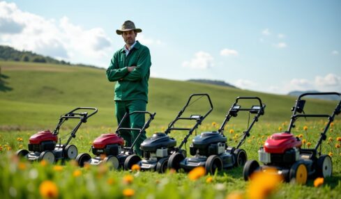 Comment choisir la tondeuse idéale pour venir à bout des terrains accidentés ?