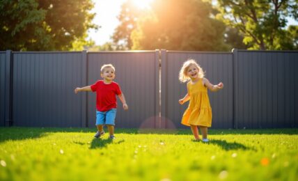 Clôture en aluminium : les critères essentiels pour garantir la sécurité des enfants