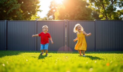 Clôture en aluminium : les critères essentiels pour garantir la sécurité des enfants