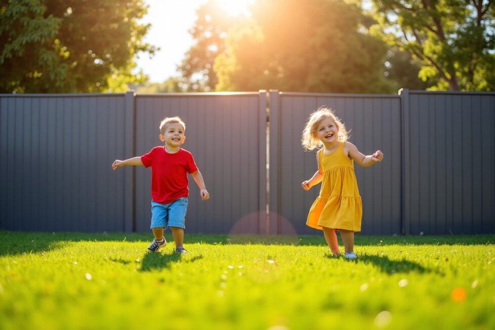 Clôture en aluminium : les critères essentiels pour garantir la sécurité des enfants