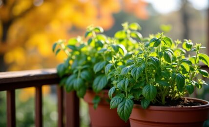 Guide pratique pour établir un potager aromatique en jardinière à l'approche de l'automne