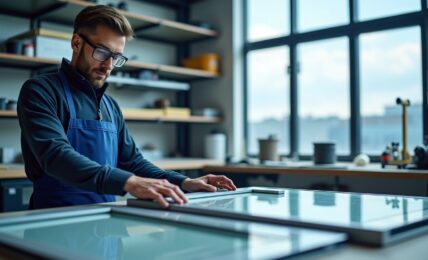 De la conception à la pose : les secrets de fabrication des fenêtres modernes