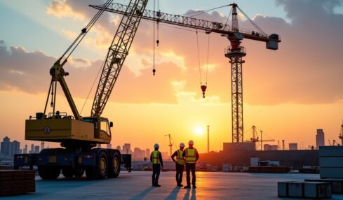 Choisir entre une grue mobile et une grue à tour : conseils pour optimiser votre projet