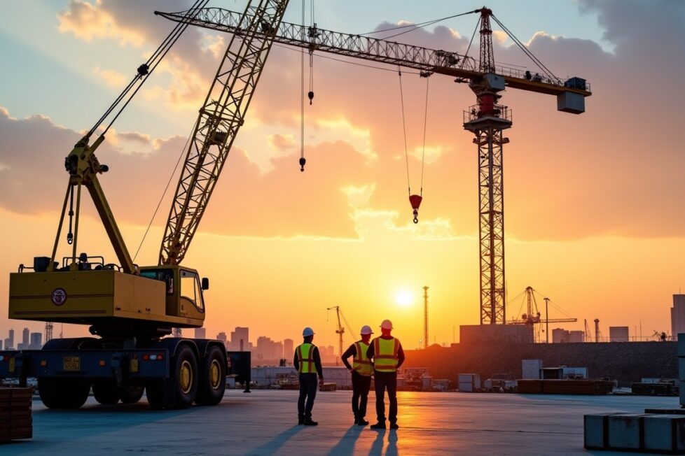 Choisir entre une grue mobile et une grue à tour : conseils pour optimiser votre projet