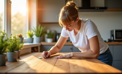 Techniques et astuces essentielles pour raviver le vernis des meubles de cuisine endommagés