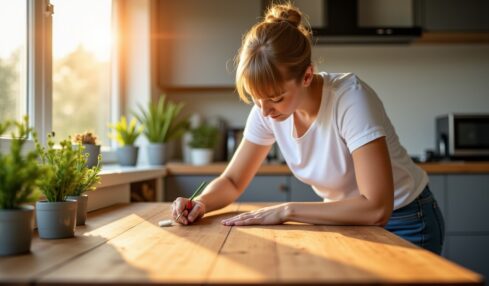 Techniques et astuces essentielles pour raviver le vernis des meubles de cuisine endommagés