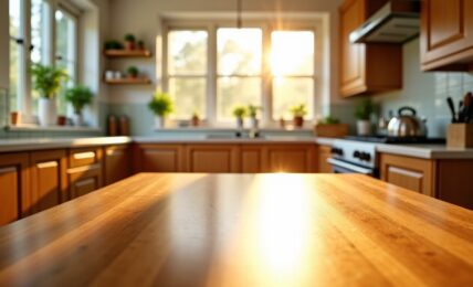 Astuces pour dégraisser vos meubles de cuisine en bois vernis en préservant leur éclat
