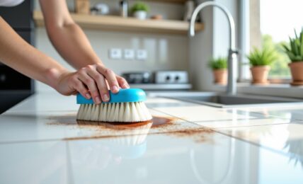 Astuces pour éliminer les taches de rouille sur votre carrelage
