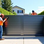 Les défis techniques à prendre en compte pour installer un portail coulissant en aluminium