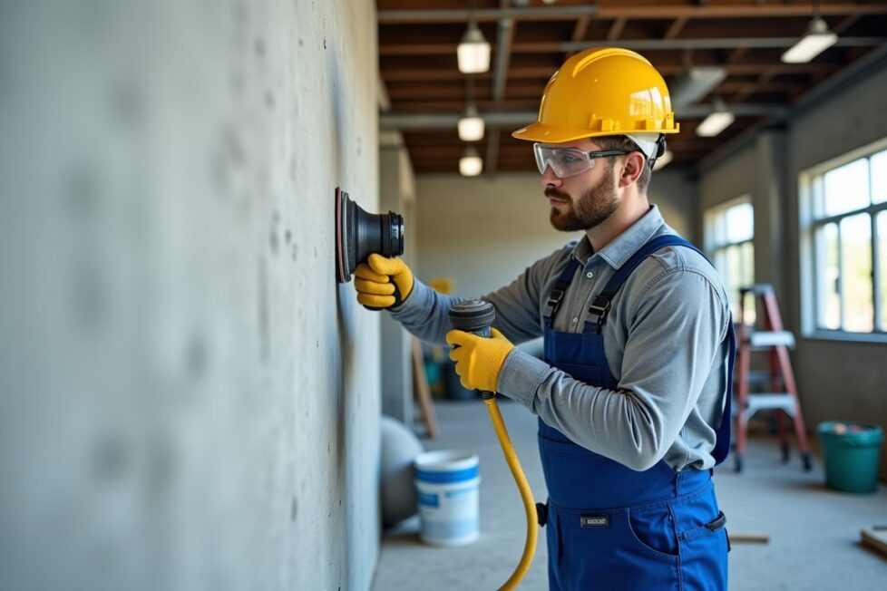 Les étapes clés pour préparer idéalement votre support avant l'application de mousse polyuréthane projetée